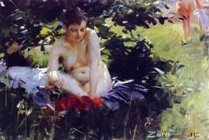 Anders Zorn - Red Stockings