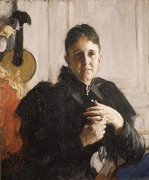 Anders Zorn - Mrs John Crosby Brown ca 1900