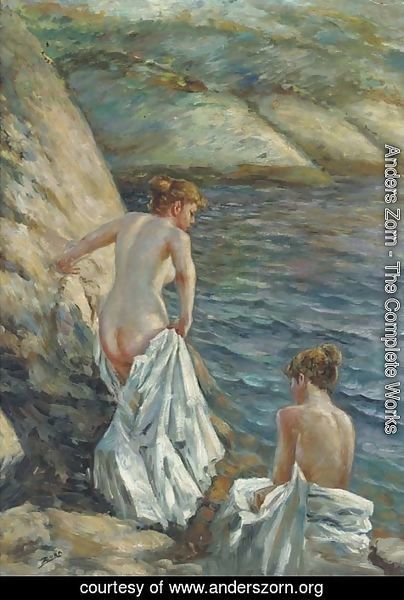 Anders Zorn - The bathers