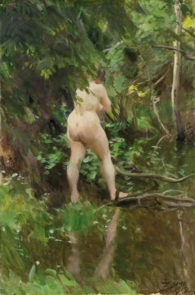 Flood (Oversvamning) by Anders Zorn