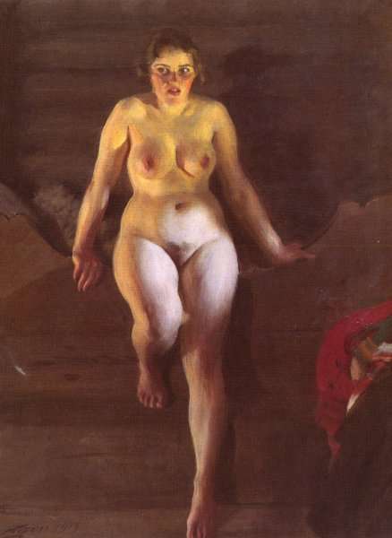 Loftsangen by Anders Zorn